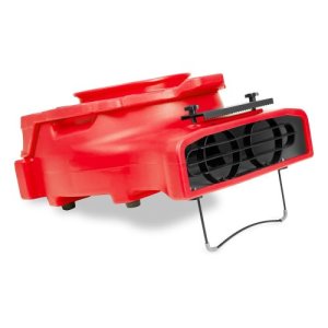 B-Air Ventlo-25 Low Profile Air Mover, Red VLO-25-RED