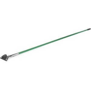 Carlisle Fiberglass Dust Mop Handle with Clip-On Connector 60" - Green (362113EC09)