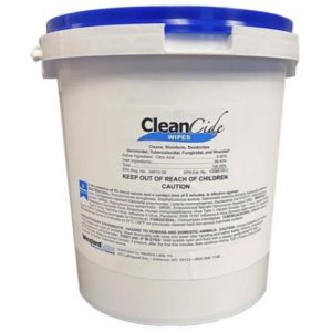 CleanCide Disinfectant Wipes, Natural Citric Acid, 400 Wipes (RTCTUBWIPES20)