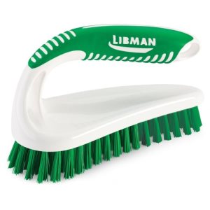 Libman Power Scrub Brush, 1" Polymer Bristles, 6 Brushes (LIBMAN 57)