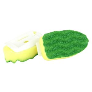 Cleaning Sponge Non-Scratch Libman Gentle-Touch Refills 2 -2-Packs (4 Total sponges) Made in USA