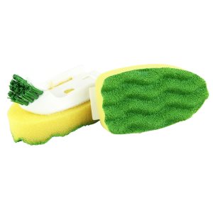 Libman Tile & Tub Scrub Brush, 6X3, Green, 6 Scrubs (Libman 1161)