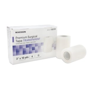 McKesson® Medical Tape, Plastic, Transparent, 1/Each (944364_EA)