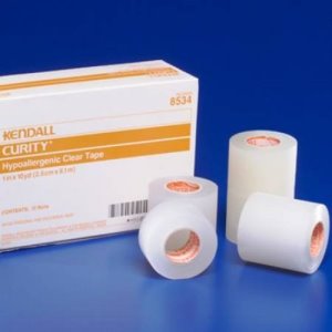 Cardinal 8533C, Curity™ Medical Tape, Plastic, Transparent, 1/Each (696191_EA)
