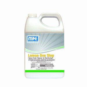 Lemon ONE STEP Heavy Duty Cleaner Disinfectant, 2.5 Gallon, 2 Bottles (LOS-25MN)