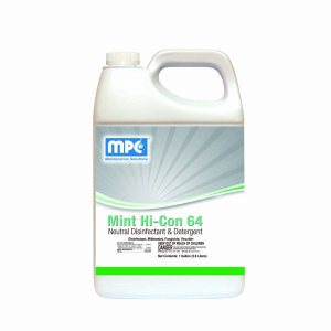 Mint HI-CON 64 Neutral Disinfectant Detergent, 2.5 Gallon, 2 Bottles (M64-25MN)