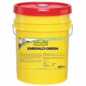 Simoniz Emerald Green Liquid Dishwashing Detergent, 5 Gallon Pail (E0985005)