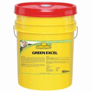 Simoniz Green Exel Dishwashing Detergent, 5 Gallon Pail (G1378005)