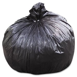 SKILCRAFT Trash Bags, 1.5 mil, 40"x48", 40-45 Gal, 100/BX, Black (NSN3862329)