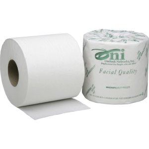 SKILCRAFT Toilet Tissue, 2-Ply, White, 550 Sht/Roll, 80/BX (NSN3800690)
