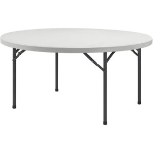 Lorell Table, Banquet, 300lb Capacity, 48"x48"x29-1/4", Platinum (LLR60327)