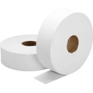 Skilcraft 2-Ply Toilet Tissue, Jumbo Roll, White, 6 Rolls (NSN5909068)