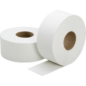SKILCRAFT Toilet Tissue, Jumbo Roll, 2-Ply, White, 12 Rolls (NSN5909073)
