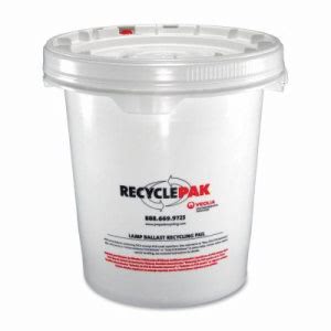 Veolia Recycle Kit, 5Gal., Ballast Disposal, White/Red (SPDSUPPLY040)