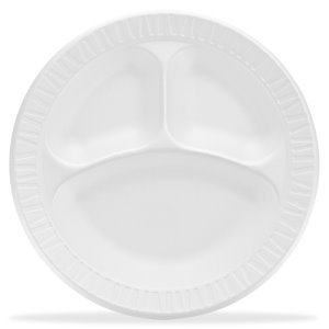 restaurants use foam plates disposable food