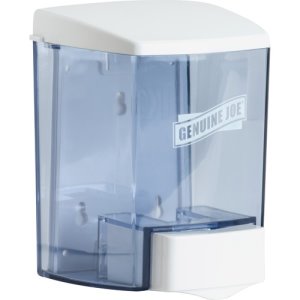 Genuine Joe 30 oz Soap Dispenser, Manual, Clear, Each (GJO29425)