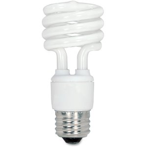 Satco® CFL Spiral Bulb, 13 Watts, Soft White Light, 4 Bulbs (SDNS6235)