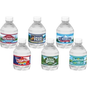 Deer Park Natural Spring Water, 8-oz, 96 Mini Bottles NLE12255034BDL