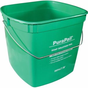 Impact PuraPail 6 Quart Utility Cleaning Bucket, Green, Each (IMP550614C)