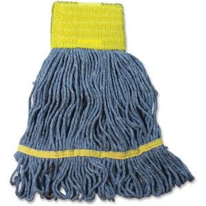 Impact Wet Mop Head, Tailband, Looped-End, Small, Blue, 12 Mops (IMPL270SM)