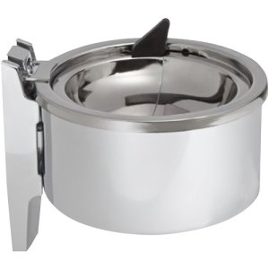 Impact Products Deluxe Wall Ashtray, 4", Chrome, 1 Each (IMP4004)