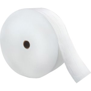LoCor Jumbo Bath Tissue, 2-Ply, 3-3/10"x1200', 12/CT, White (SOL26822)