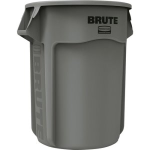 Dropship 50 Gal Roughneck Wheeled Plastic Garage Trash Can, Black to Sell  Online at a Lower Price