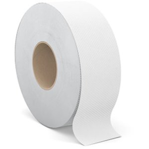 Lavex Select Compact Jumbo Jr. 550' 2-Ply Toilet Tissue Roll with 7  Diameter - 12/Case