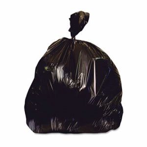 Warp's 55gal Black Trash Can Liner