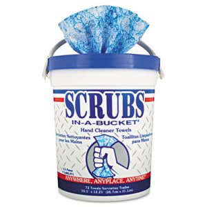 SCRUBS® 42272 Hand Cleaner Towels, 72 Towels, Each (ITW42272)