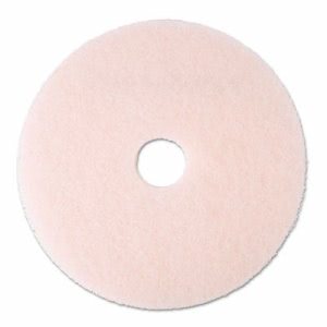 3M Pink 20" Eraser Burnishing Floor Pad 3600, 5 Pads (MMM25858)