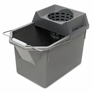 Rubbermaid® Commercial HYGEN™ HYGEN™ Clean Water System Filter Bucket with  Wringer Combo