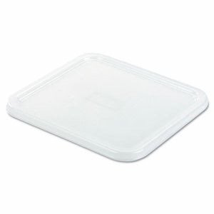 Rubbermaid SpaceSaver Square Container Lid, White (RCP6509WHI)