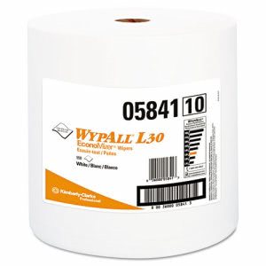 Wypall L30 Wipers Jumbo Roll, White, 950 per Roll (KCC 05841)