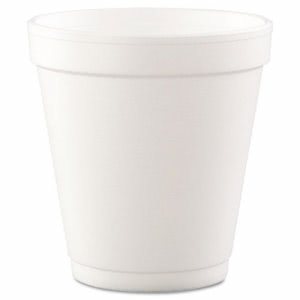 Dart 10-oz. Squat Insulated Foam Cups, 1,000 Cups (DCC 10J12)