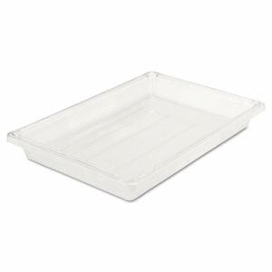 Rubbermaid 3306 5 Gallon Clear Food Storage Box (RCP 3306 CLE)