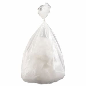 60 Gallon Clear Trash Bags, 38x58, 14mic, 200 Bags (IBS VALH3860N16)