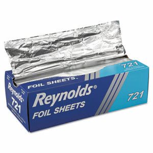 Reynolds Wrap Pop-Up Interfolded Aluminum Foil Sheets, 6 Boxes (RFP721)