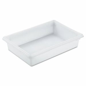 Rubbermaid Commercial Food/Tote Boxes, 8.5gal, 26w x 18d x 6h (RCP3508WHI)