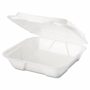 Snap-It Large Foam Hinged Containers, 200 Containers (GNP SN200)