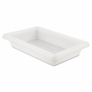 Rubbermaid Food/Tote Boxes, 2gal, 18w x 12d x 3 1/2h, White (RCP3507WHI)
