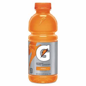 Gatorade, Orange Flavor, Wide-Mouth, 20-Oz., 24 Plastic Bottles QOC 32867