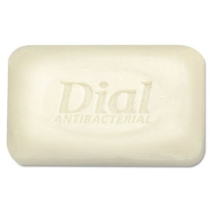 Dial Antibacterial Deodorant Bar Soap, 2.5 oz, Unwrapped, 200 Bars (DIA00098)