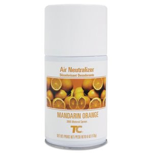 Rubbermaid 401504 Standard Aerosol Refill, Mandarin Orange, 12 Cans (RCP401504)