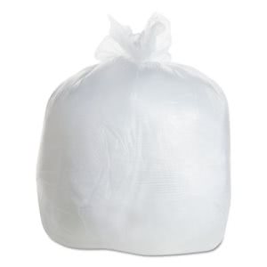 30 Gallon Clear Trash Bags, 30x37, 8mic, 500 Bags (ESXBR3037M)