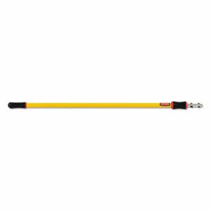 Rubbermaid Q765 Hygen 4'-8' Quick Connect Extension Pole, Yellow (RCPQ76500YL00)