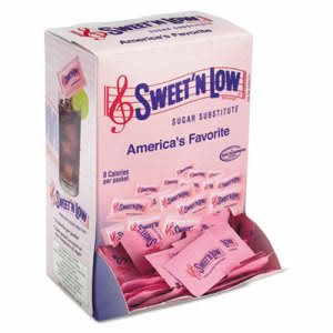 Sweet'n Low Zero Calorie Sweetener, 1 g, 1600 Packets (SMU50150CT)