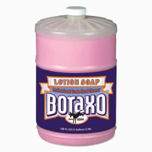 Boraxo Liquid Lotion Soap, Floral Scent, 1 Gallon, 4 Bottles (DIA 02709)
