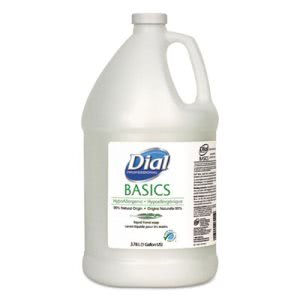 Dial Basics Hypoallergenic Liquid Soap Refills, Floral, 4 Gallons (DIA 06047)