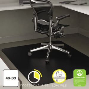 Deflecto economat discount clear chair mat